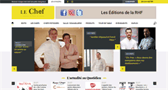 Desktop Screenshot of lechef.com